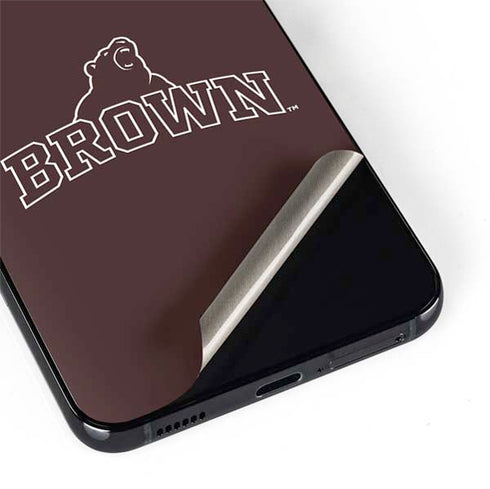 Brown University Outlined Galaxy S22 Skin